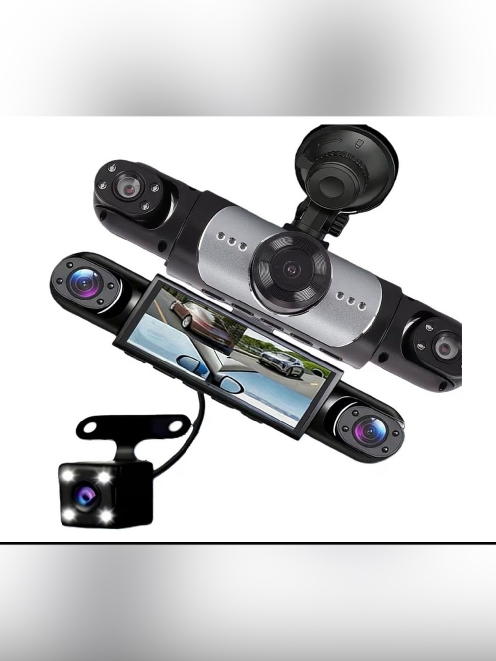 Tangxi 4 Channel Dash Cam 360 DegreeView